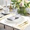 50 Pack Golden Leaves Paper Placemats Disposable Golden Polka Dots Paper Place Mats 11 x 17 Inch Vintage Paper Table Mats Party Decorative Paper for Wedding Banquet Party Home Dining Table Decor